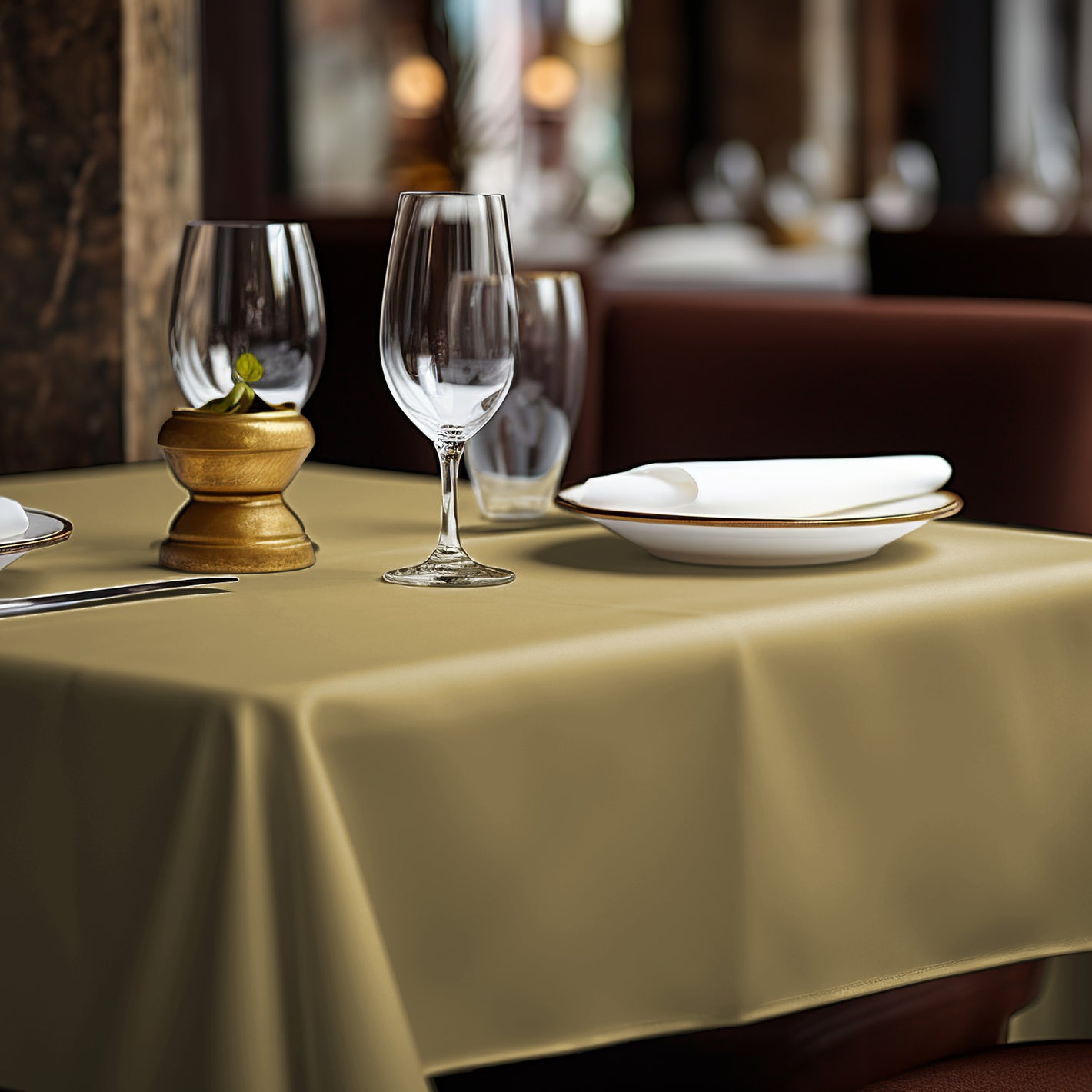 Pegasus Textiles ORCHID 100% Polyester Buttermilk Tablecloths