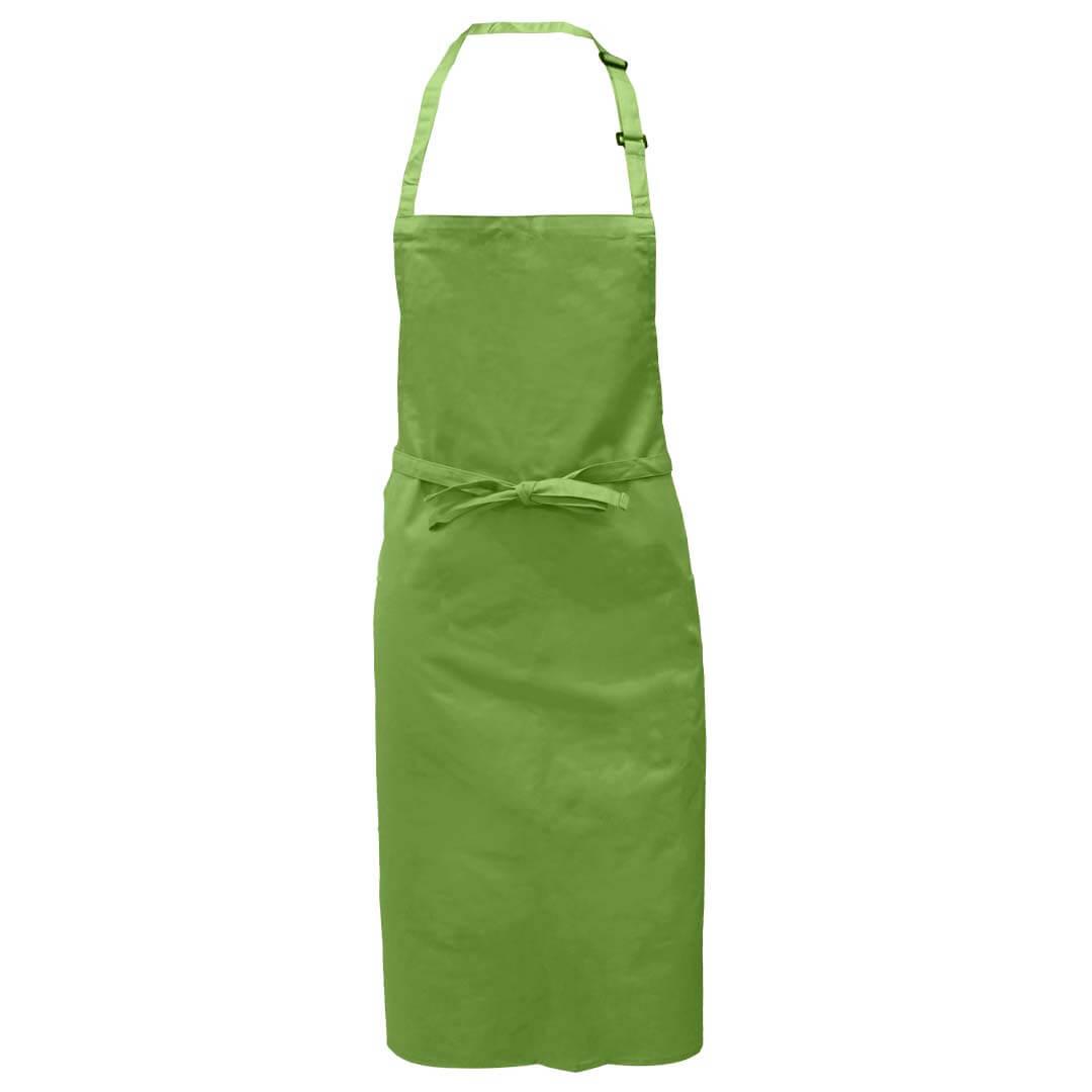 Pegasus Bib Aprons with Adjustable Halter - Lime Green