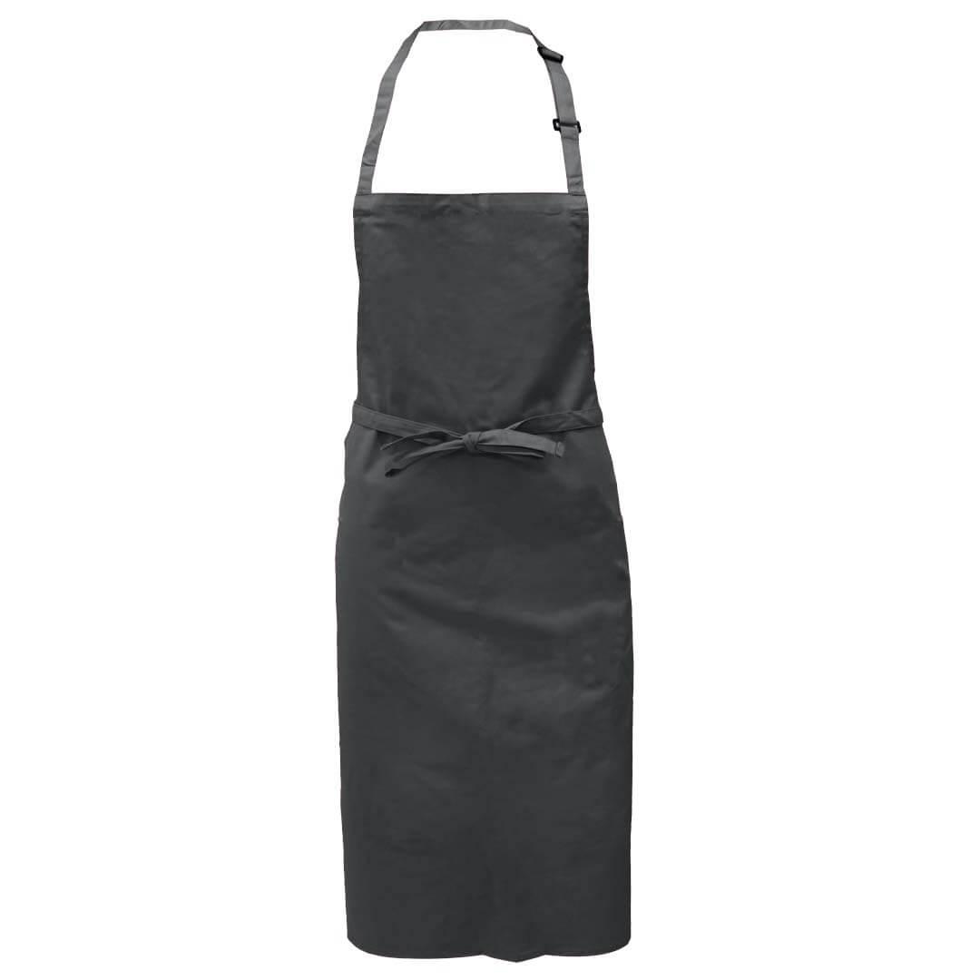Pegasus Bib Aprons with Adjustable Halter - Dark Grey