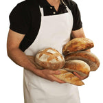 Pegasus 100% Cotton White Bib Aprons