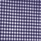 Chef Trousers Blue and White Gingham pattern close-up