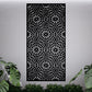 Pegasus Arabesque Pattern 1 Large Screen Black