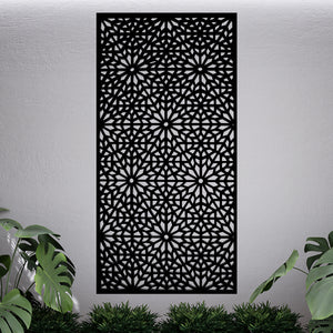 Pegasus Arabesque Pattern 1 Large Screen Black