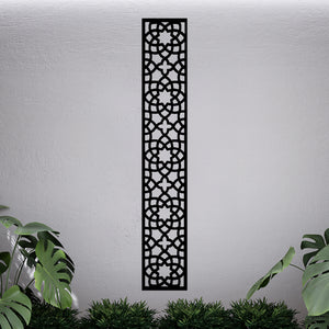 Pegasus Arabesque Pattern 2 Trellis Black - 16MM