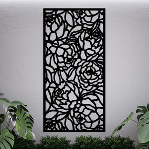 Pegasus Floral Large Screen Black -16MM