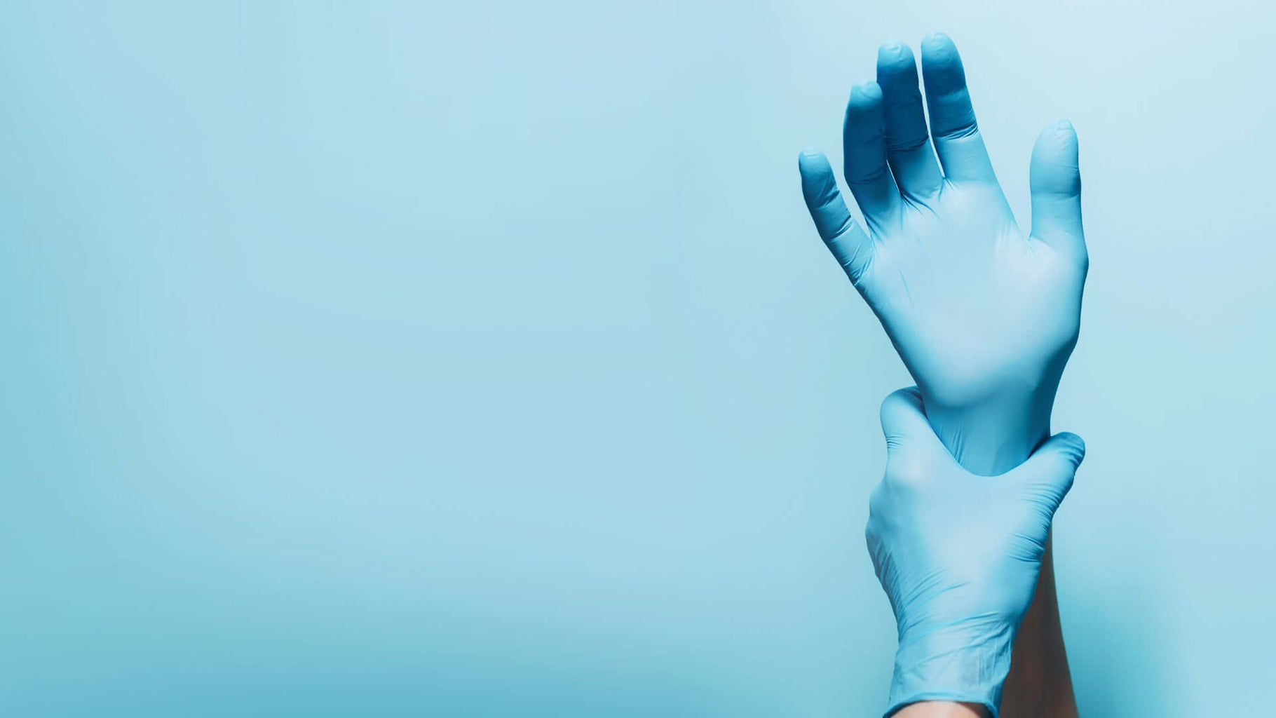 Pegasus Healthcare Blue Vinyl Gloves