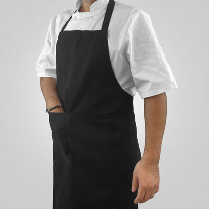 Pegasus Aprons Standard Black Bib Apron