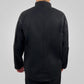 Pegasus Chefwear Black Long Sleeve Chef Jacket with Press Studs