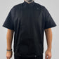 Pegasus Chefwear Black Coolmax Pullover Jacket with Half Mesh Back