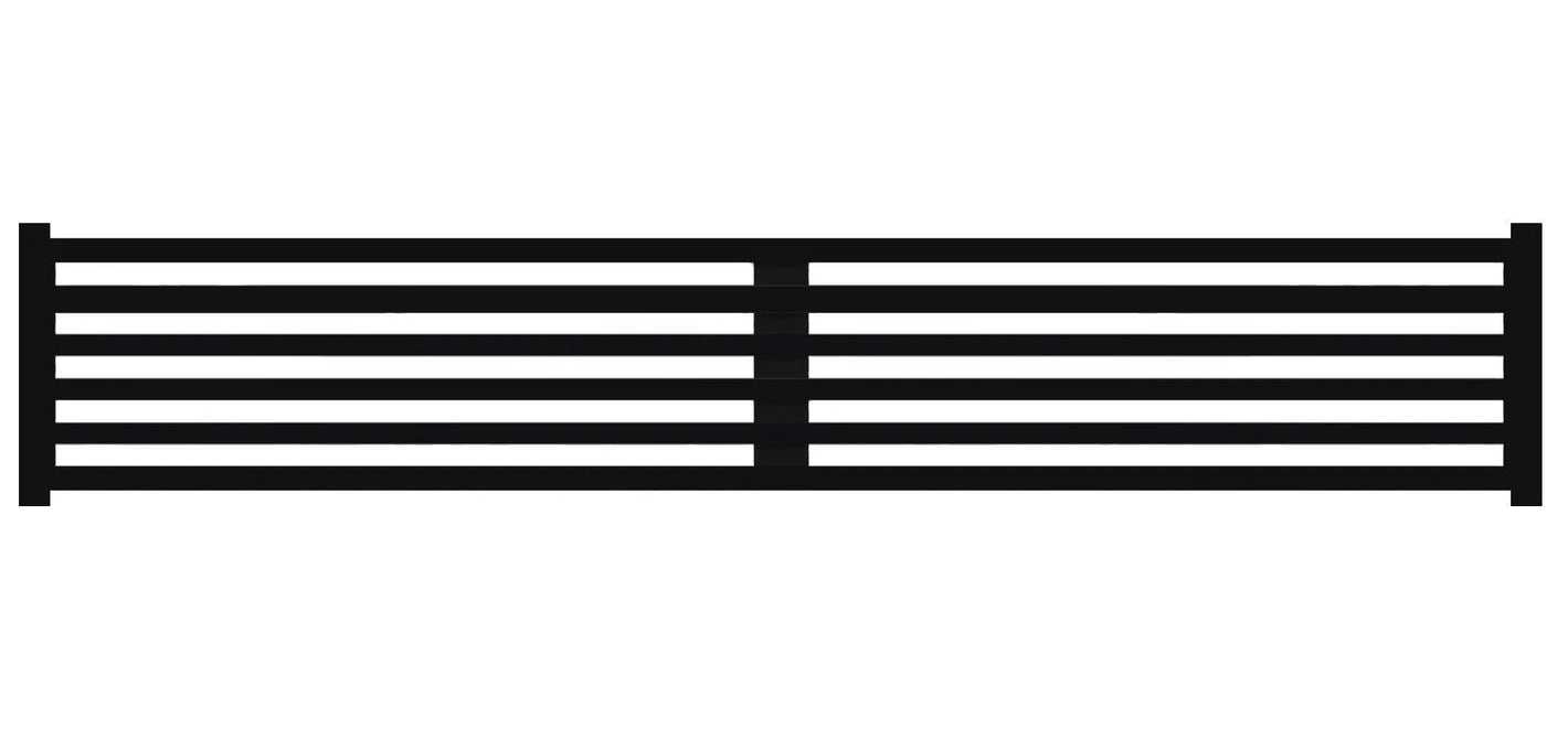 Pegasus Slat Trellis Black (180x30)