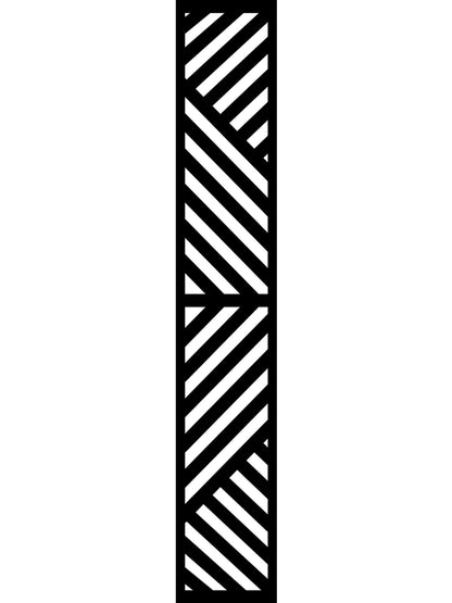 Pegasus Geometric Trellis Black - 5MM