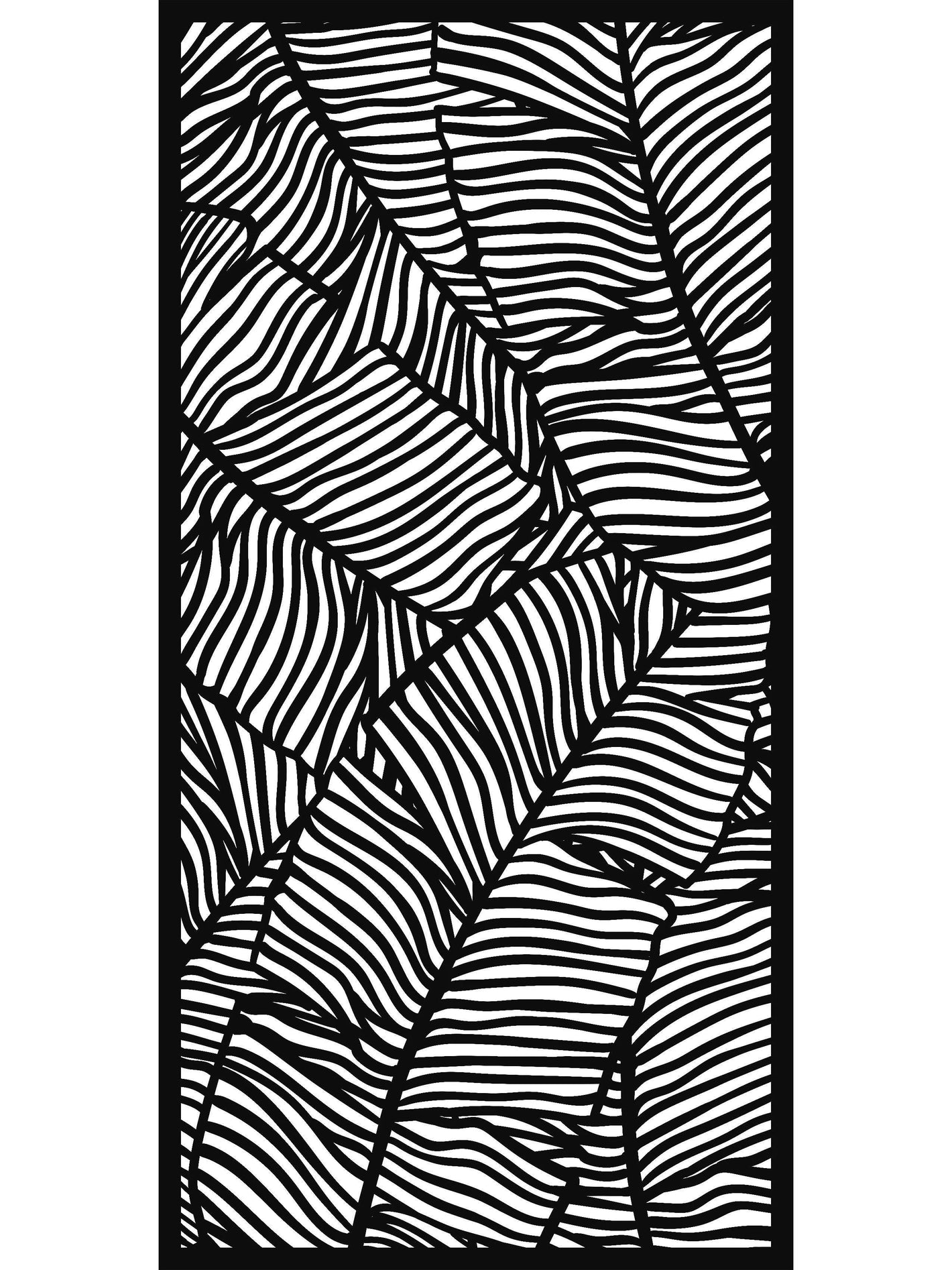 Pegasus Palms Large Screen Black - 16MM