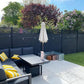 Pegasus Slat Trellis Black (180x30)