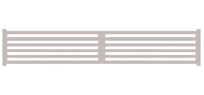 Pegasus Topper Trellis Black (180x30)
