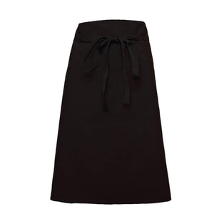 Pegasus 100% Polyester Black Waist aprons