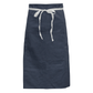 Pegasus Aprons Grey Waist Apron with Pocket isolated