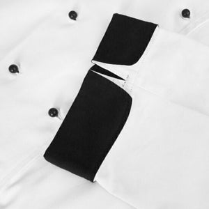 Pegasus Black Cuffs Chef Jackets