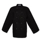 Pegasus Black long sleeve chef Jackets with Press Studs
