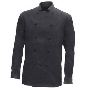 Pegasus Chefwear Grey Executive Chef's Jacket on Model Isolated