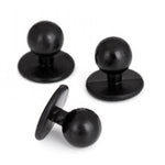 Removable Black Buttons