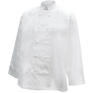 Pegasus Chefwear White Chef Jacket Long Sleeve Isolated