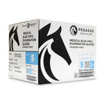 Pegasus Healthcare Blue Vinyl Examination Gloves Case - Small