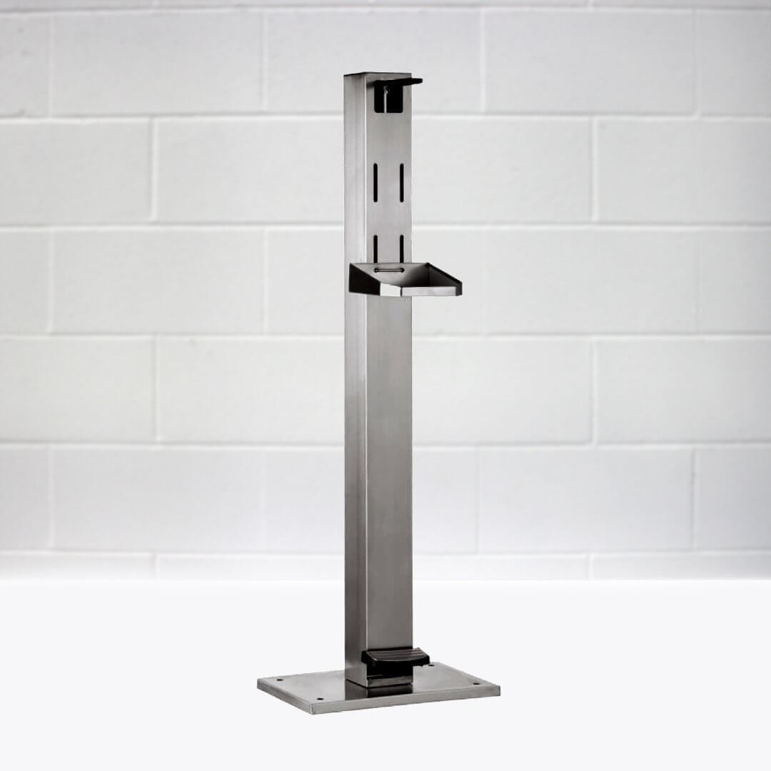 Pegasus Healthcare Stainless Steel Footstep Hand Disinfection Station
