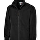 Pegasus Uniform Classic Full Zip Micro Fleece Jacket - Black