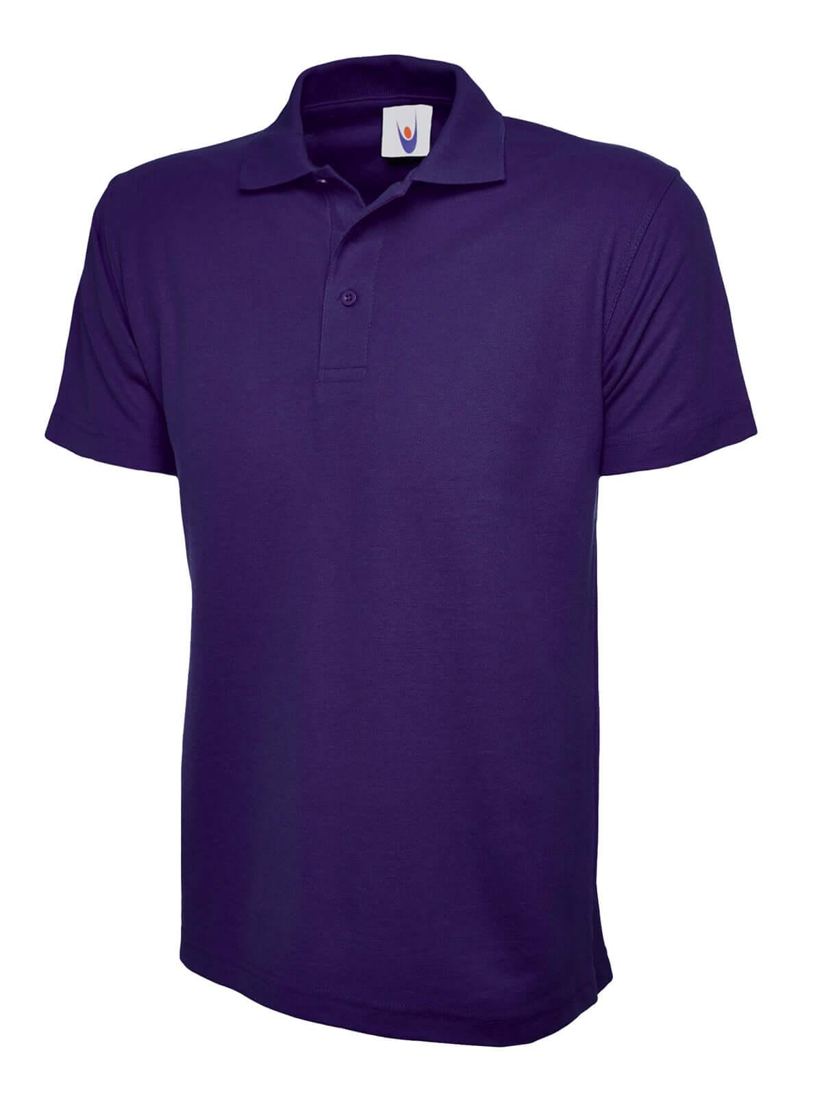 Pegasus Uniform Classic Unisex Polo Shirt - Purple