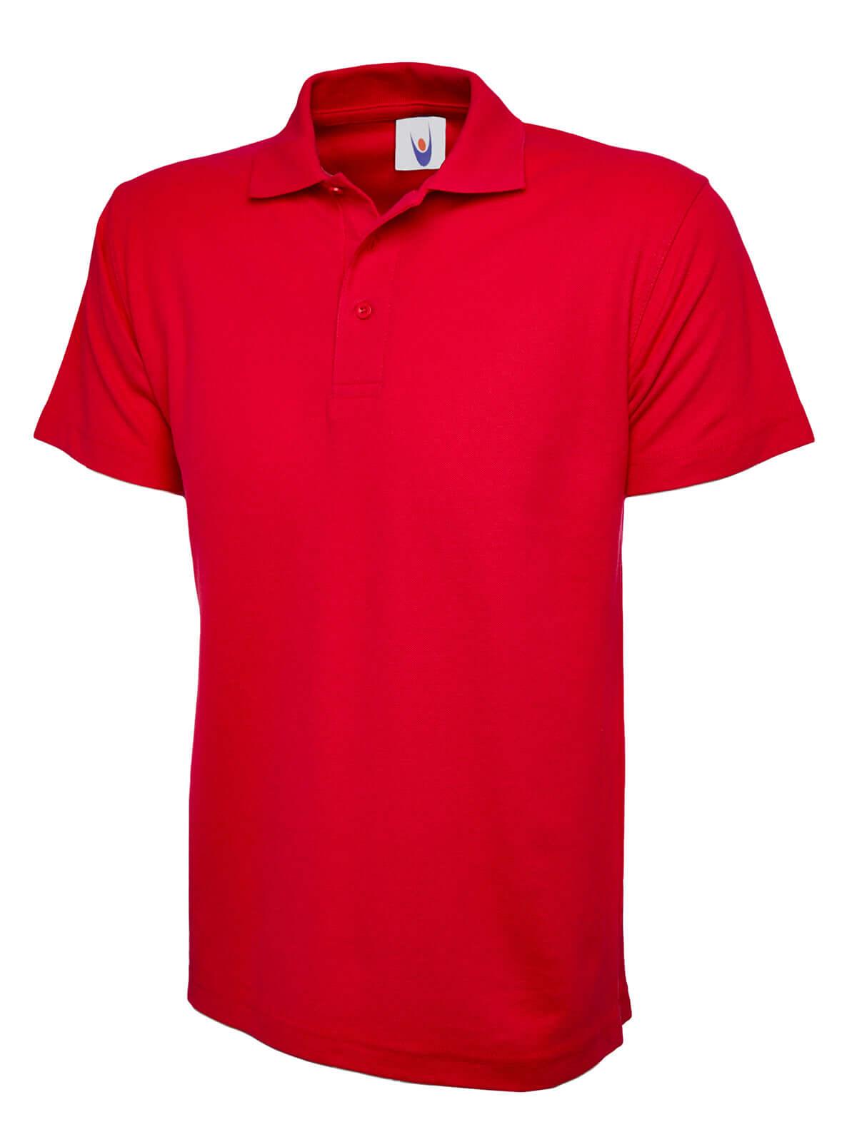 Pegasus Uniform Classic Unisex Polo Shirt - Red