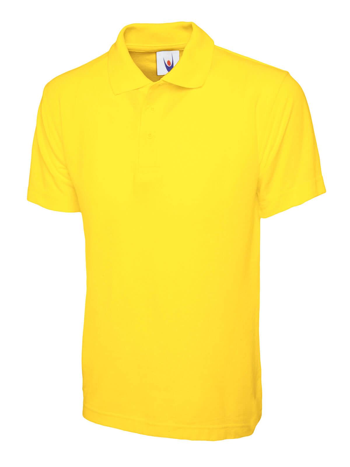 Pegasus Uniform Classic Unisex Polo Shirt - Yellow
