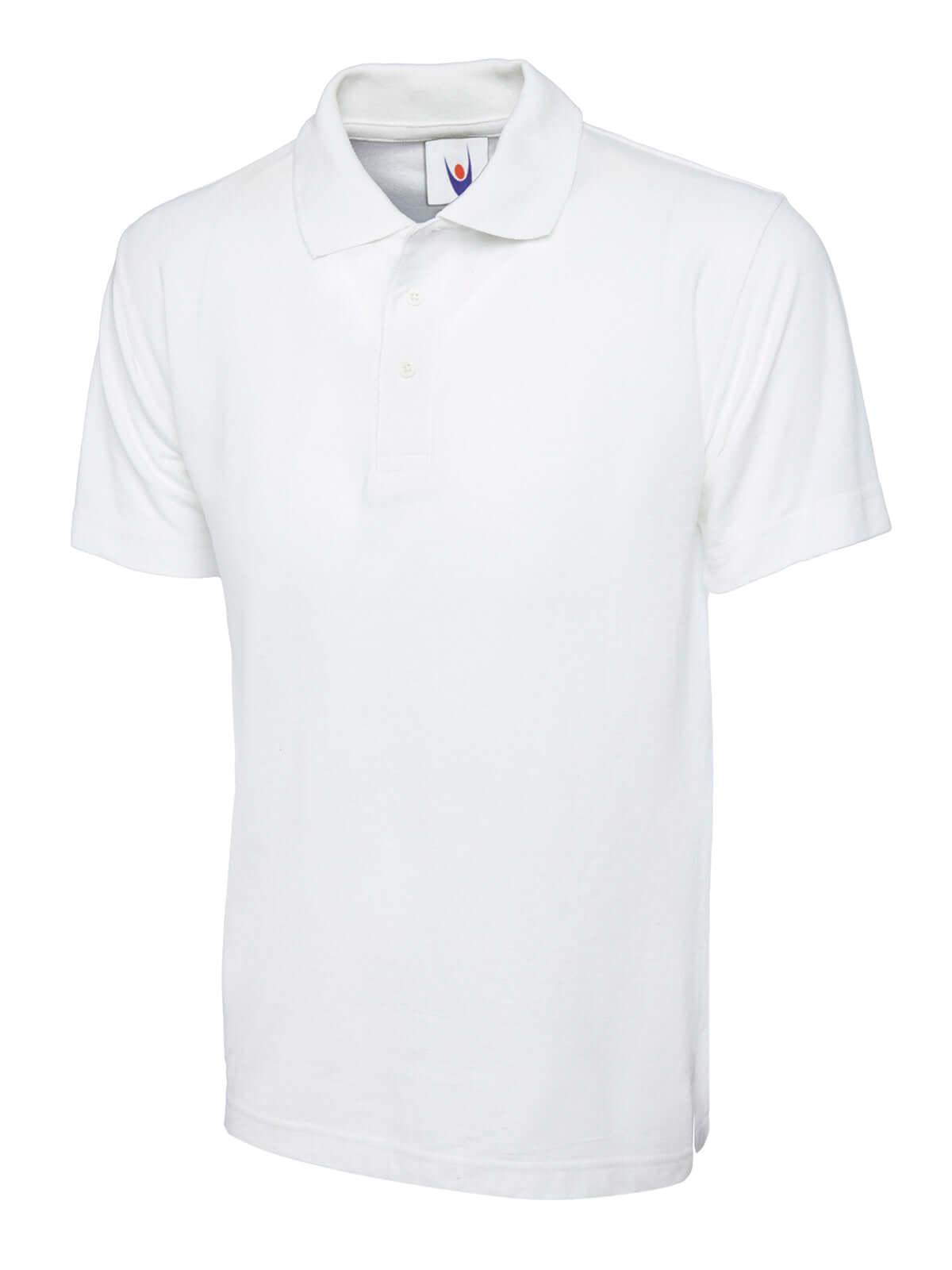 Pegasus Uniform Classic Unisex Polo Shirt - White