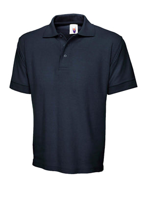 Pegasus Uniform Elite Unisex Cotton Polo Shirt - Black