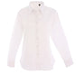 Pegasus Uniform Ladies Pinpoint Oxford Long Sleeve Shirt - White