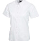 Pegasus Uniform Ladies Pinpoint Oxford Short Sleeve Shirt - White