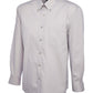 Pegasus Uniform Mens Pinpoint Oxford Long Sleeve Shirt - Grey