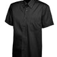 Pegasus Uniform Mens Pinpoint Oxford Short Sleeve Shirt - Black
