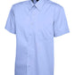 Pegasus Uniform Mens Pinpoint Oxford Short Sleeve Shirt - Royal Blue