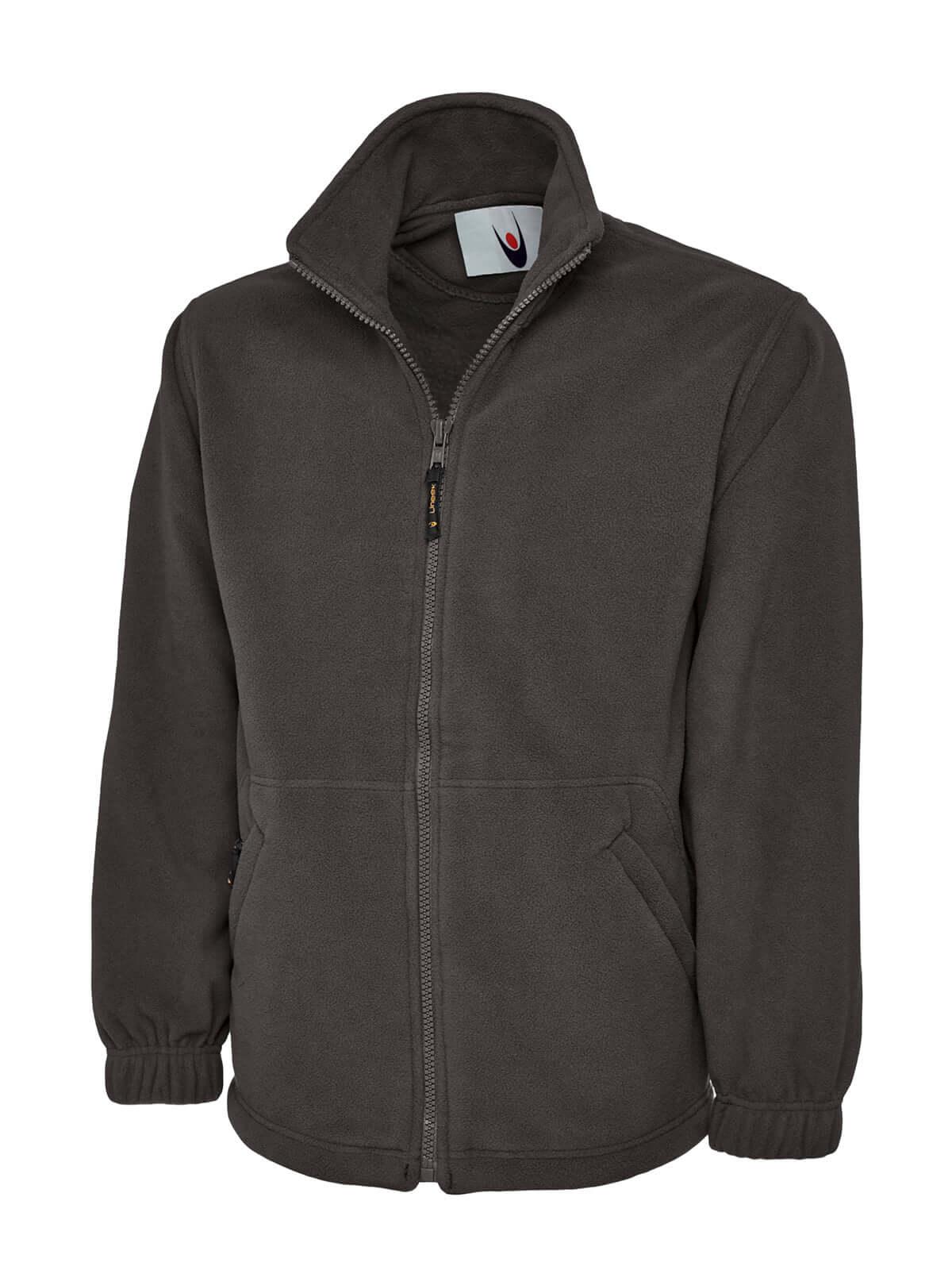 Pegasus Uniform Premium Full Zip Micro Fleece Jacket - Charcoal