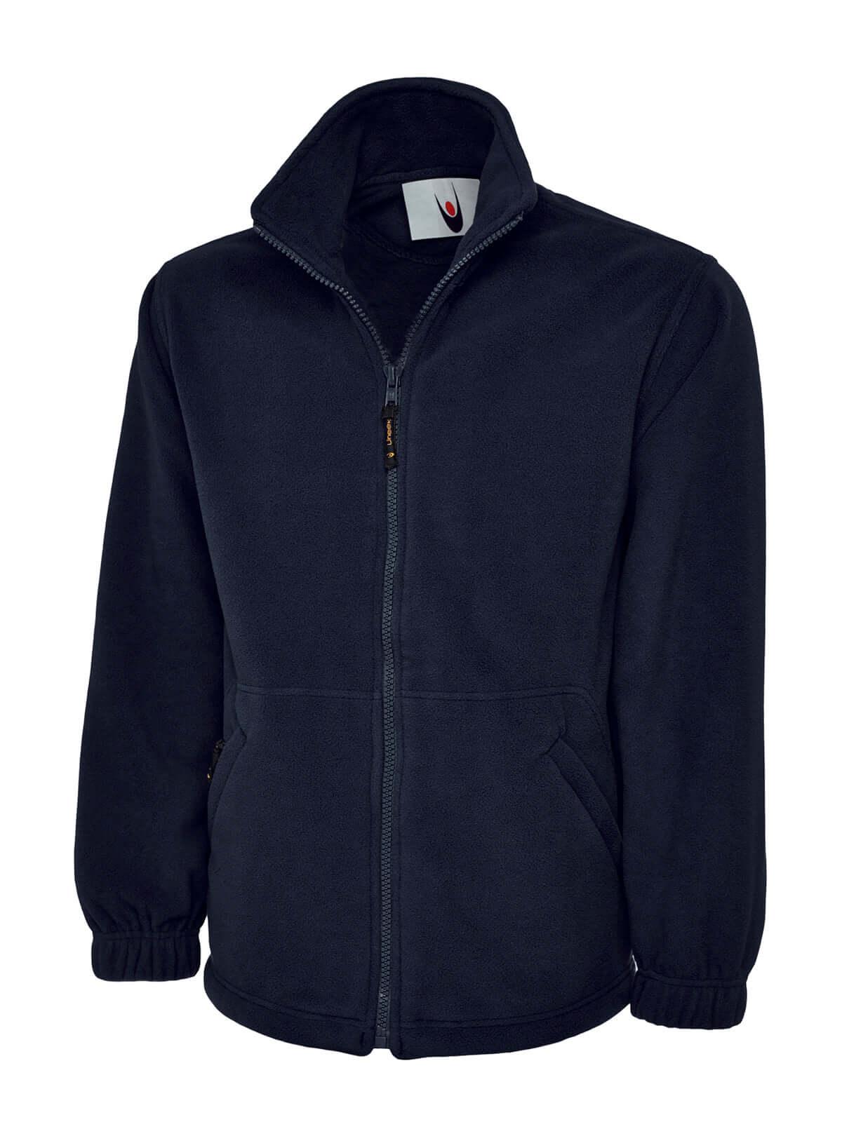 Pegasus Uniform Premium Full Zip Micro Fleece Jacket - Navy Blue