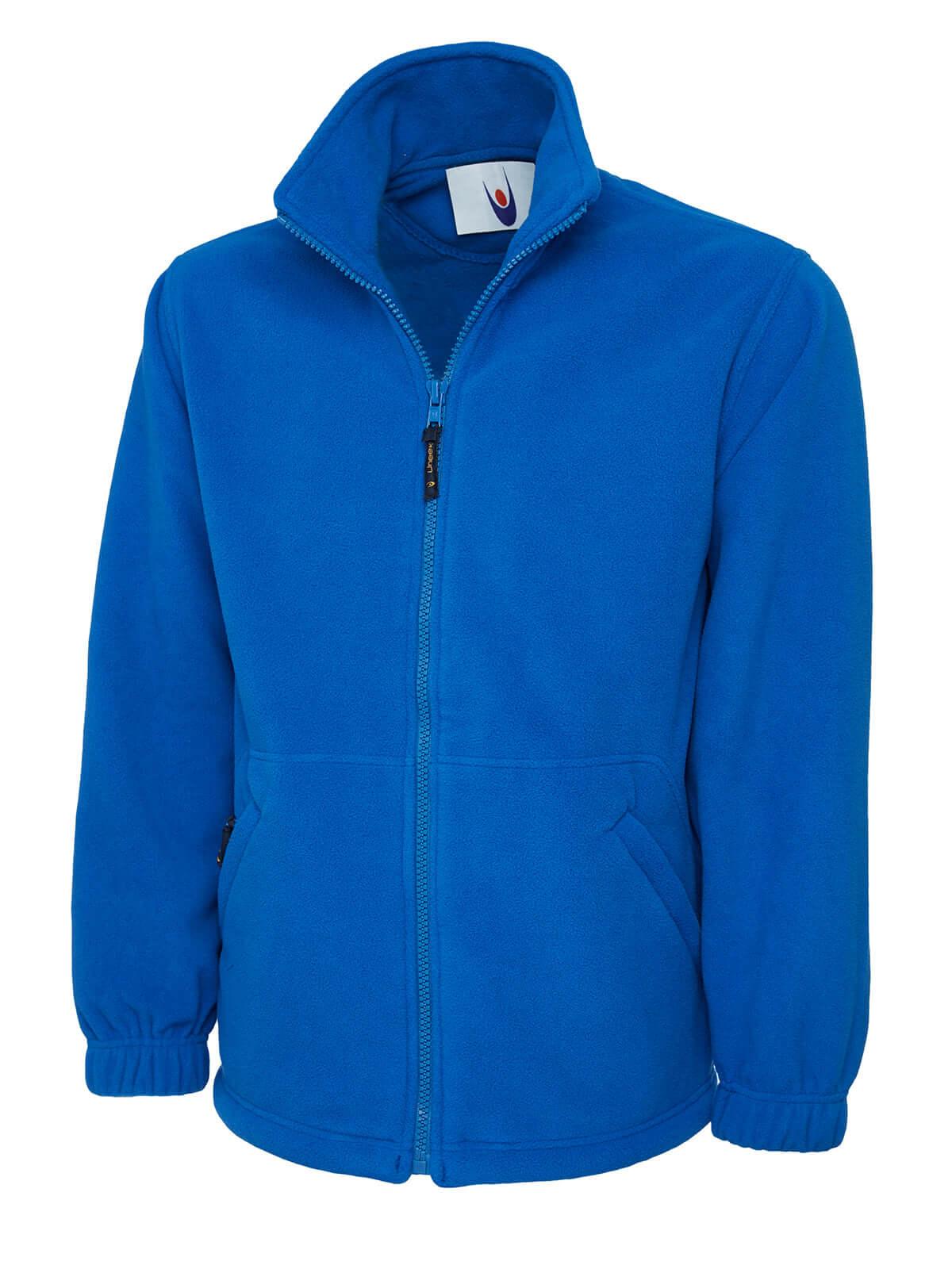 Pegasus Uniform Premium Full Zip Micro Fleece Jacket - Royal Blue