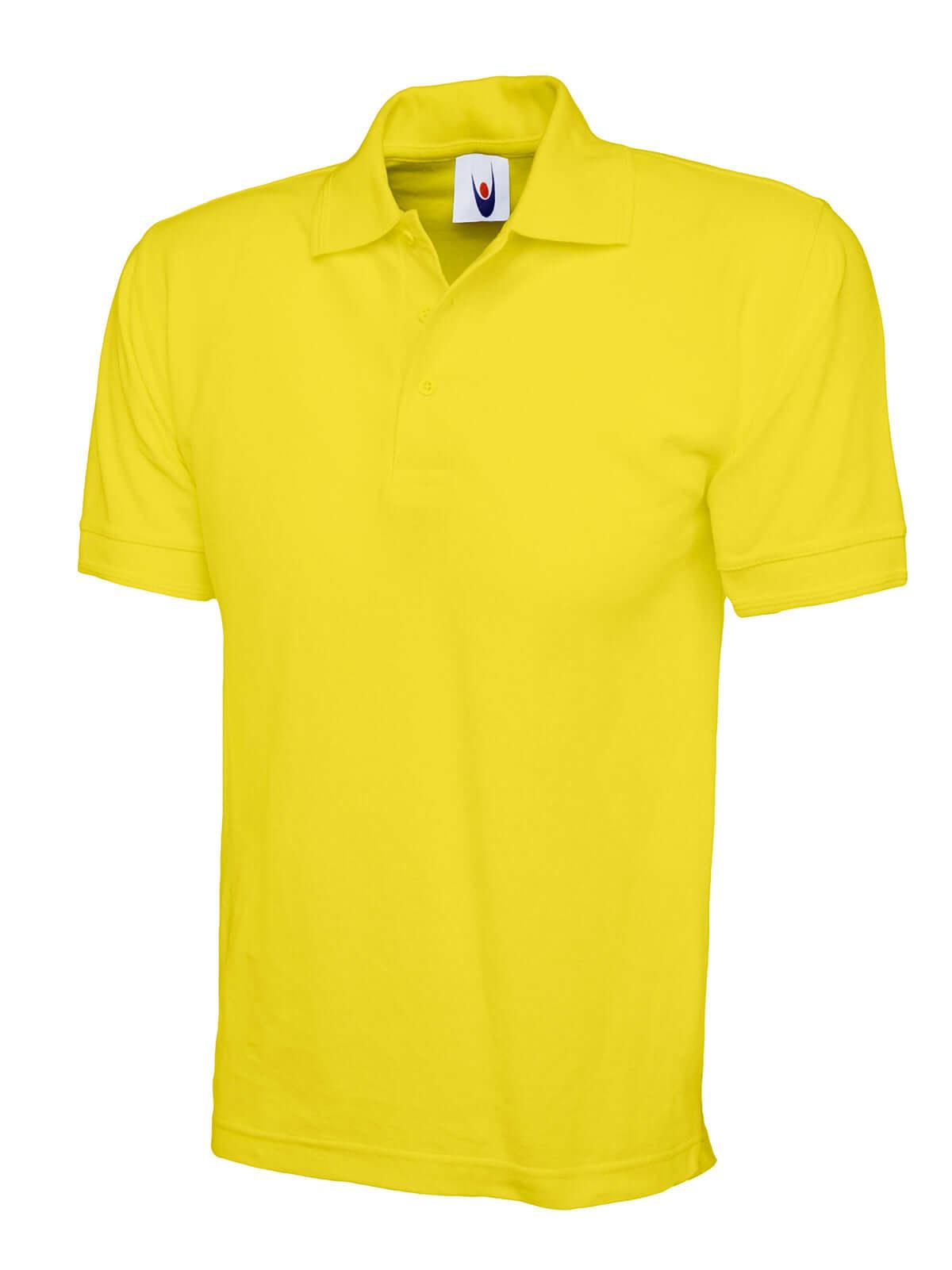 Pegasus Uniform Premium Unisex Polo Shirt - Yellow