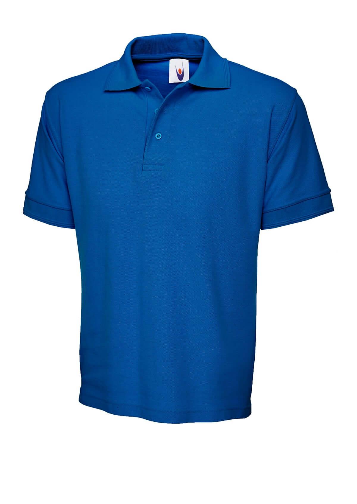 Pegasus Uniform Premium Unisex Polo Shirt - Royal Blue